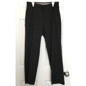 Perry Ellis Portfolio Men's Dress Pants Size 30x30 Black Office Work Formal